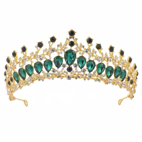 Strass Braut Tiara Krone für Frauen Hochzeit Kopfschmuck Haarschmuck für Braut Festzug Kopfschmuck EN8 von Niiyyjj
