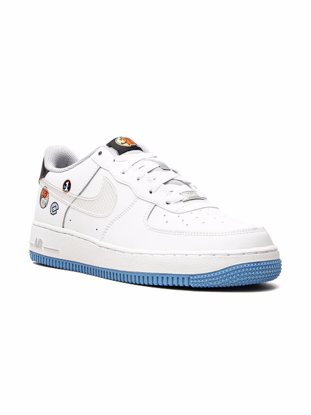 Nike Kids Air Force 1 1 LV8 1 Happy Hoops Sneakers - Weiß von Nike Kids