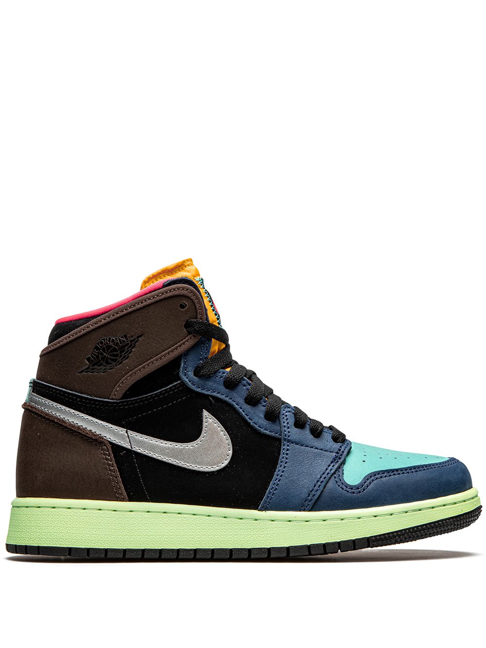 Jordan Kids Air Jordan 1 High OG 'Bio Hack' Sneakers - Blau von Jordan Kids