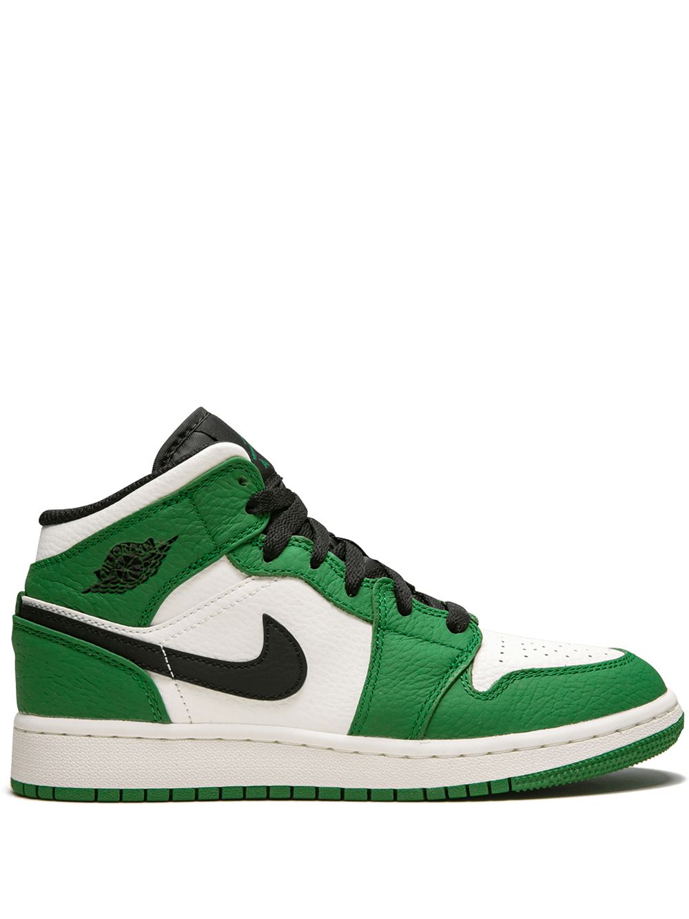 Jordan Kids 'Air Jordan 1 Mid SE (GS)' Sneakers - Weiß von Jordan Kids