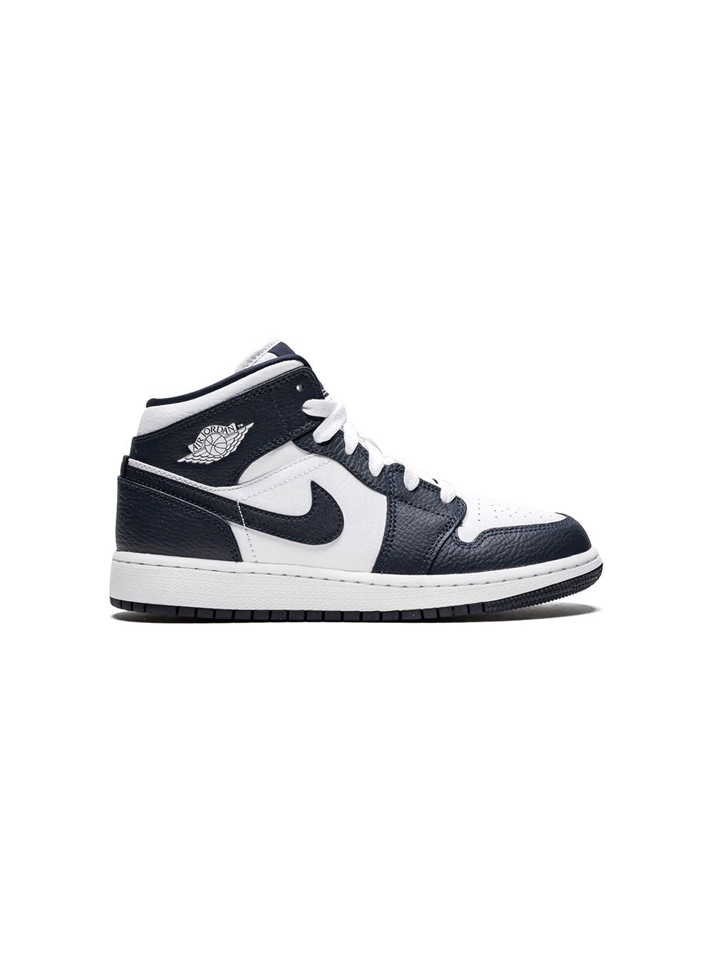 Jordan Kids Air Jordan 1 Mid Sneakers - Weiß von Jordan Kids