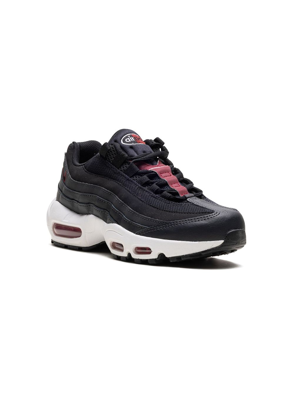 Nike Kids Air Max 95 Recraft Anthracite Team Red Sneakers - Schwarz von Nike Kids