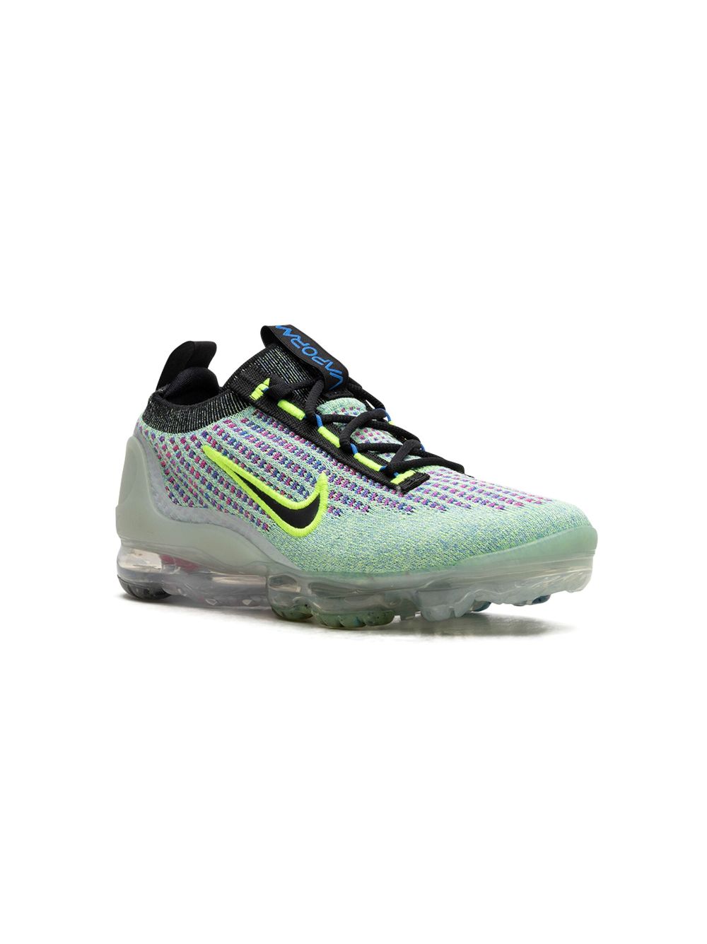 Nike Kids Air VaporMax 2021 Flyknit Next Nature Volt Photo Blue Sneakers - Blau von Nike Kids