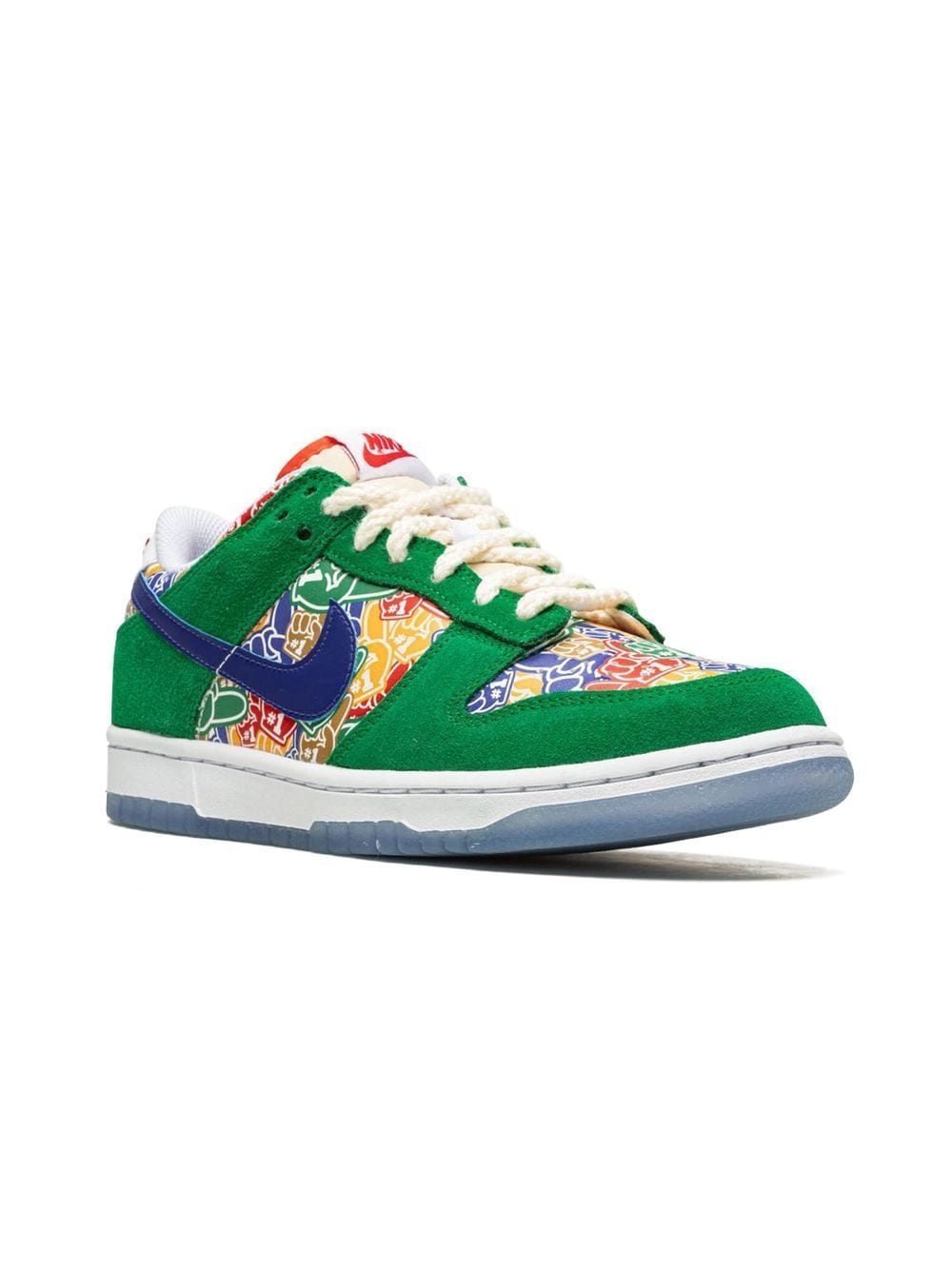 Nike Kids Dunk Low Foam Finger Sneakers - Grün von Nike Kids