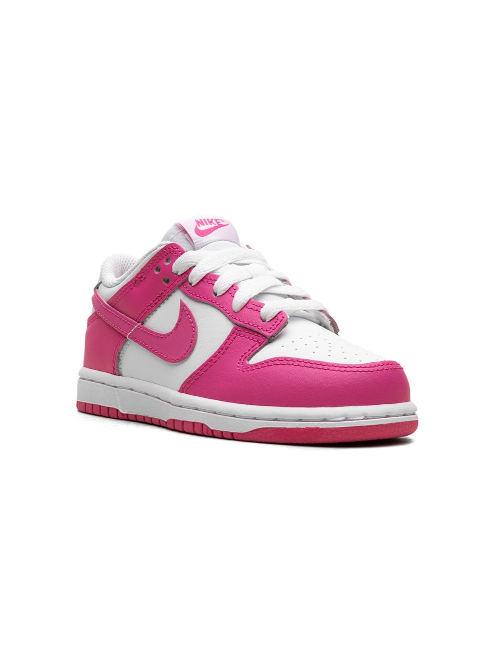 Nike Kids Dunk Low Laser Fuchsia Sneakers - Rosa von Nike Kids