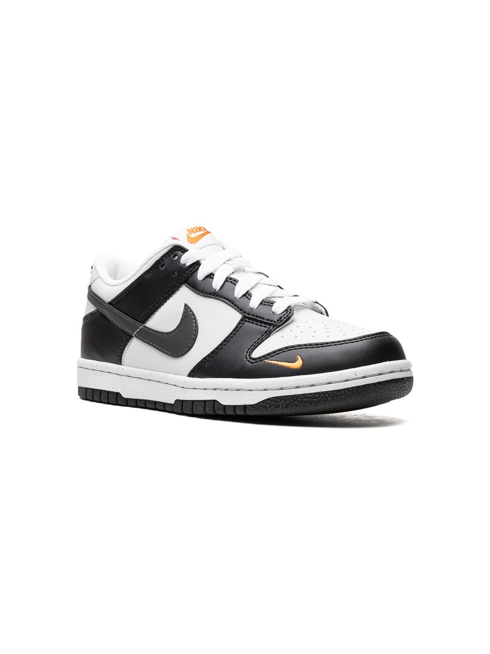 Nike Kids Dunk Low Next Nature Black Bright Mandarin Sneakers - Schwarz von Nike Kids