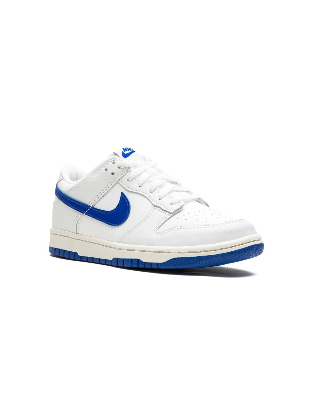 Nike Kids Dunk Low Summit White Hyper Royal Sneakers - Weiß von Nike Kids