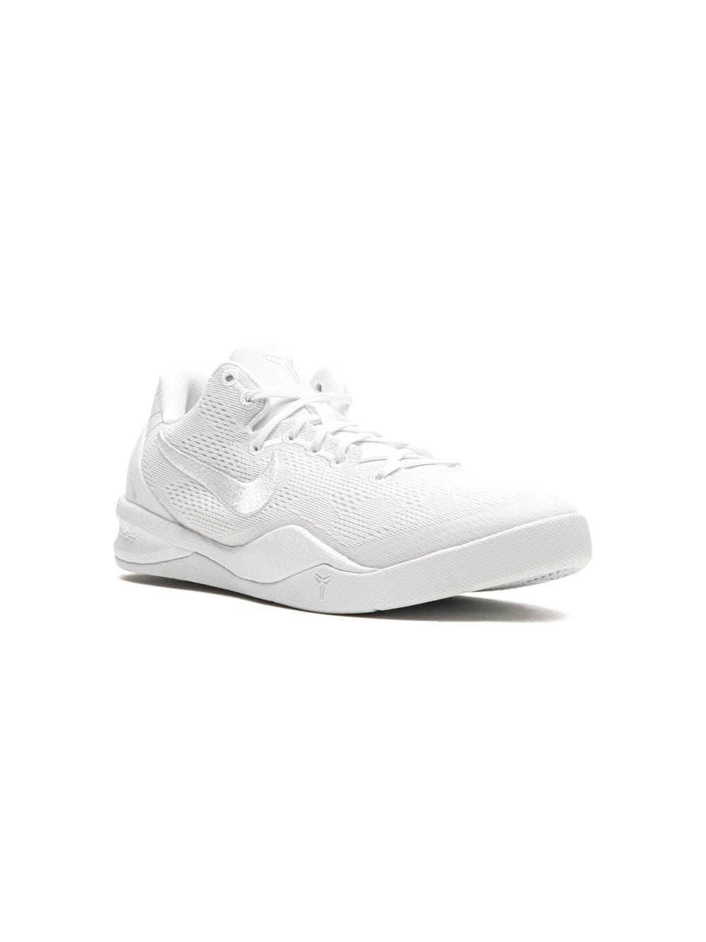 Nike Kids Kobe 8 Protro Triple White Sneakers - Weiß von Nike Kids