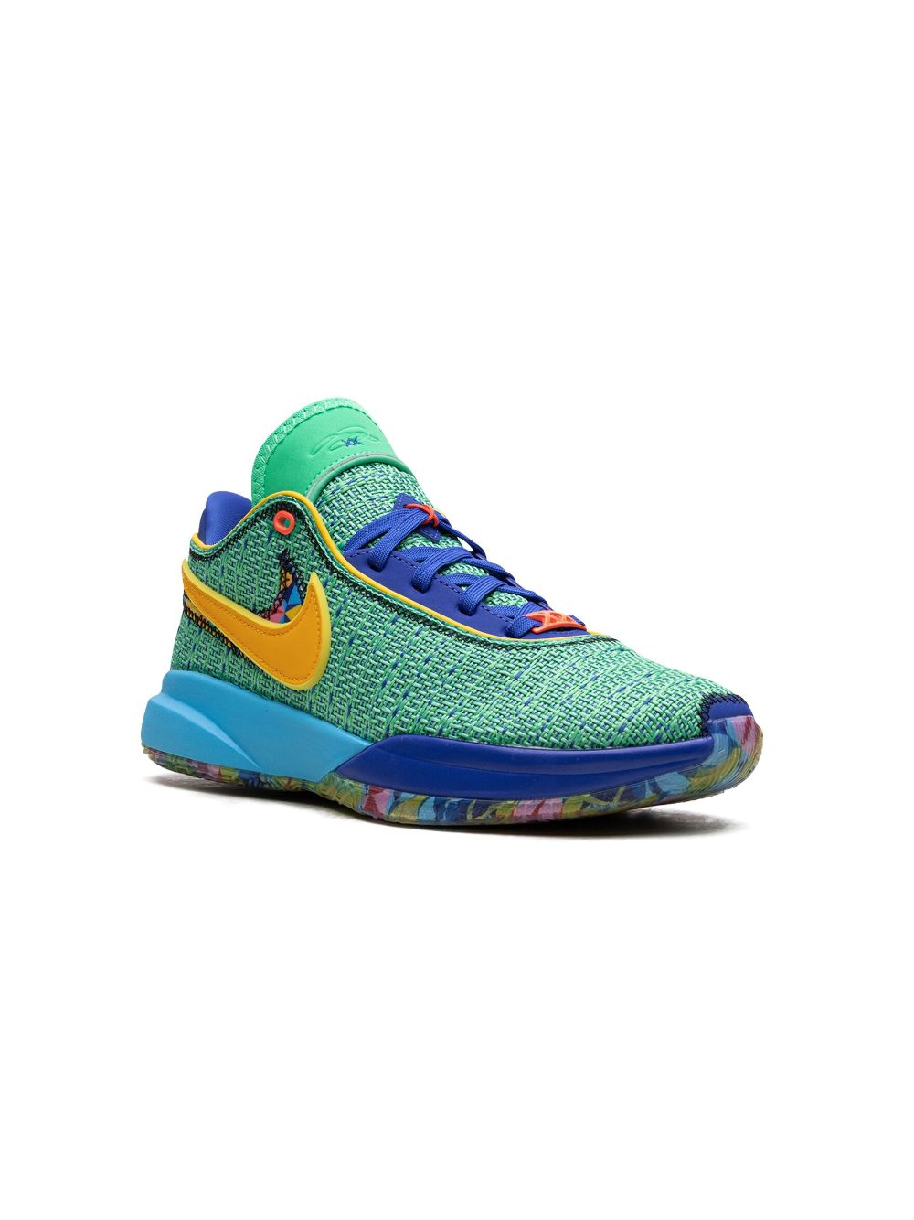 Nike Kids LeBron 20 Kaleidoscope Sneakers - Grün von Nike Kids