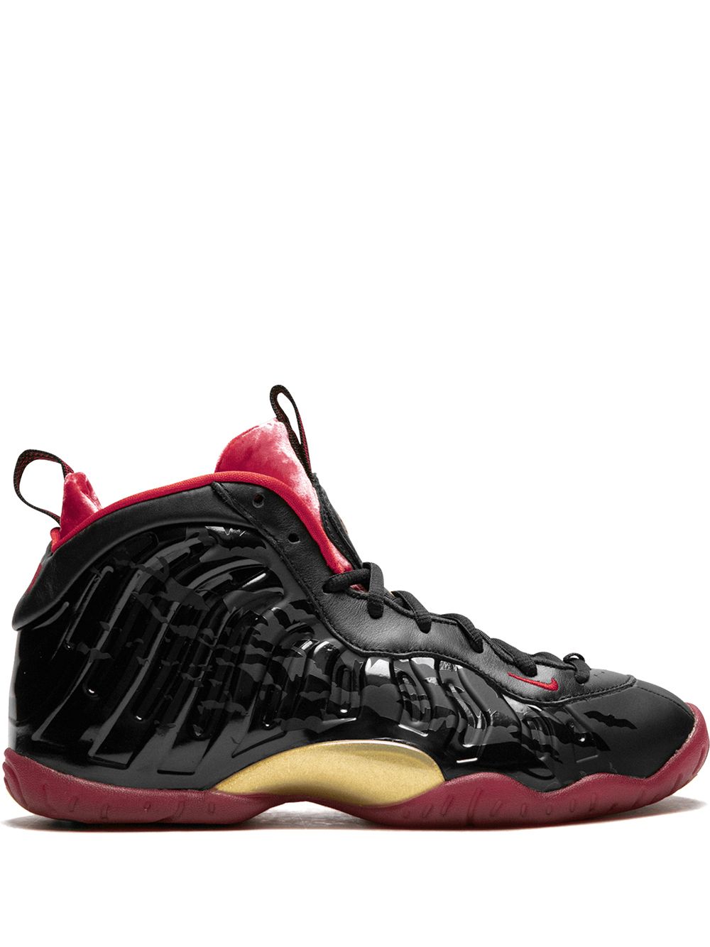 Nike Kids Little Posite One QS sneakers - Schwarz von Nike Kids