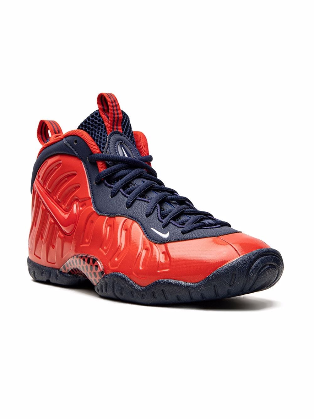 Nike Kids Little Posite Pro USA Sneakers - Rot von Nike Kids