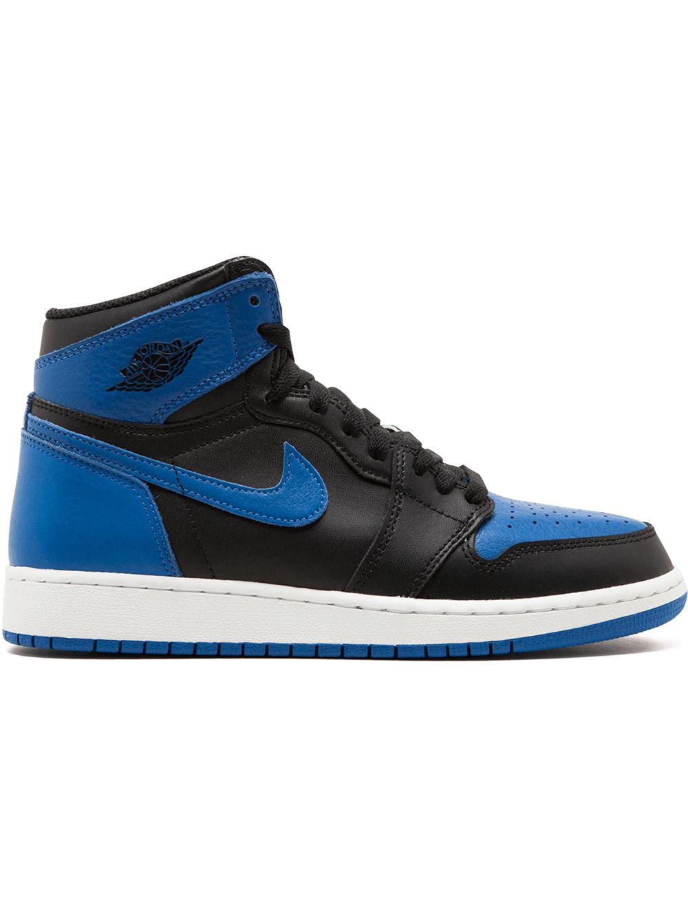 Jordan Kids Air Jordan 1 Retro High OG BG Sneakers - Schwarz von Jordan Kids