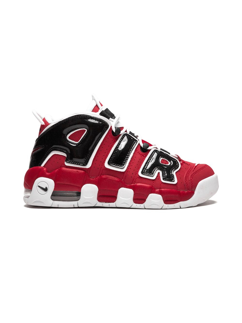 Nike Kids TEEN 'Air More Uptempo' Sneakers - Rot von Nike Kids