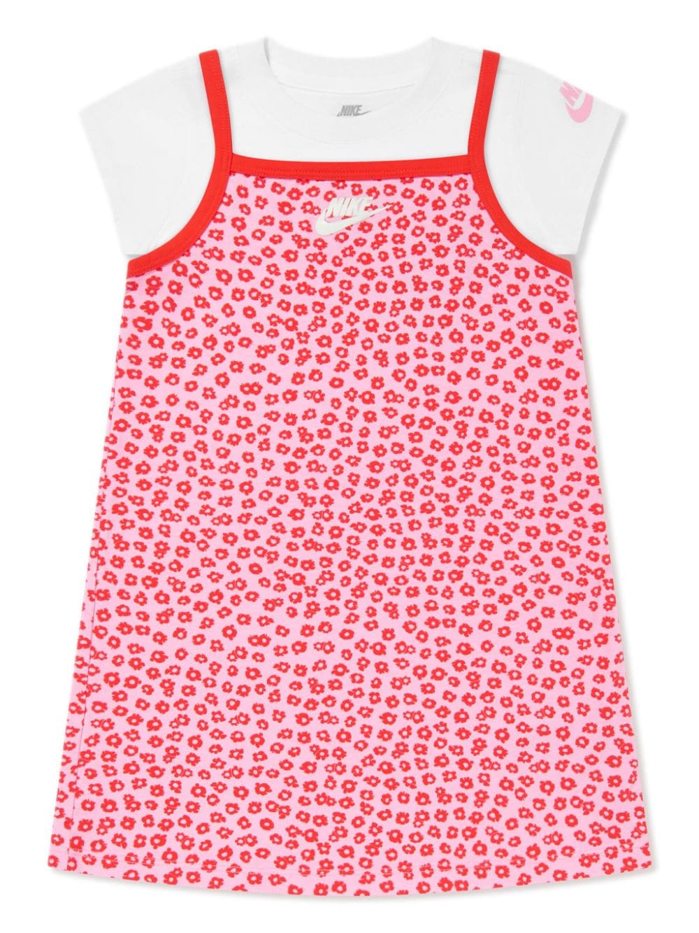 Nike Kids Jerseykleid-Set mit Blumen-Print - Rosa von Nike Kids