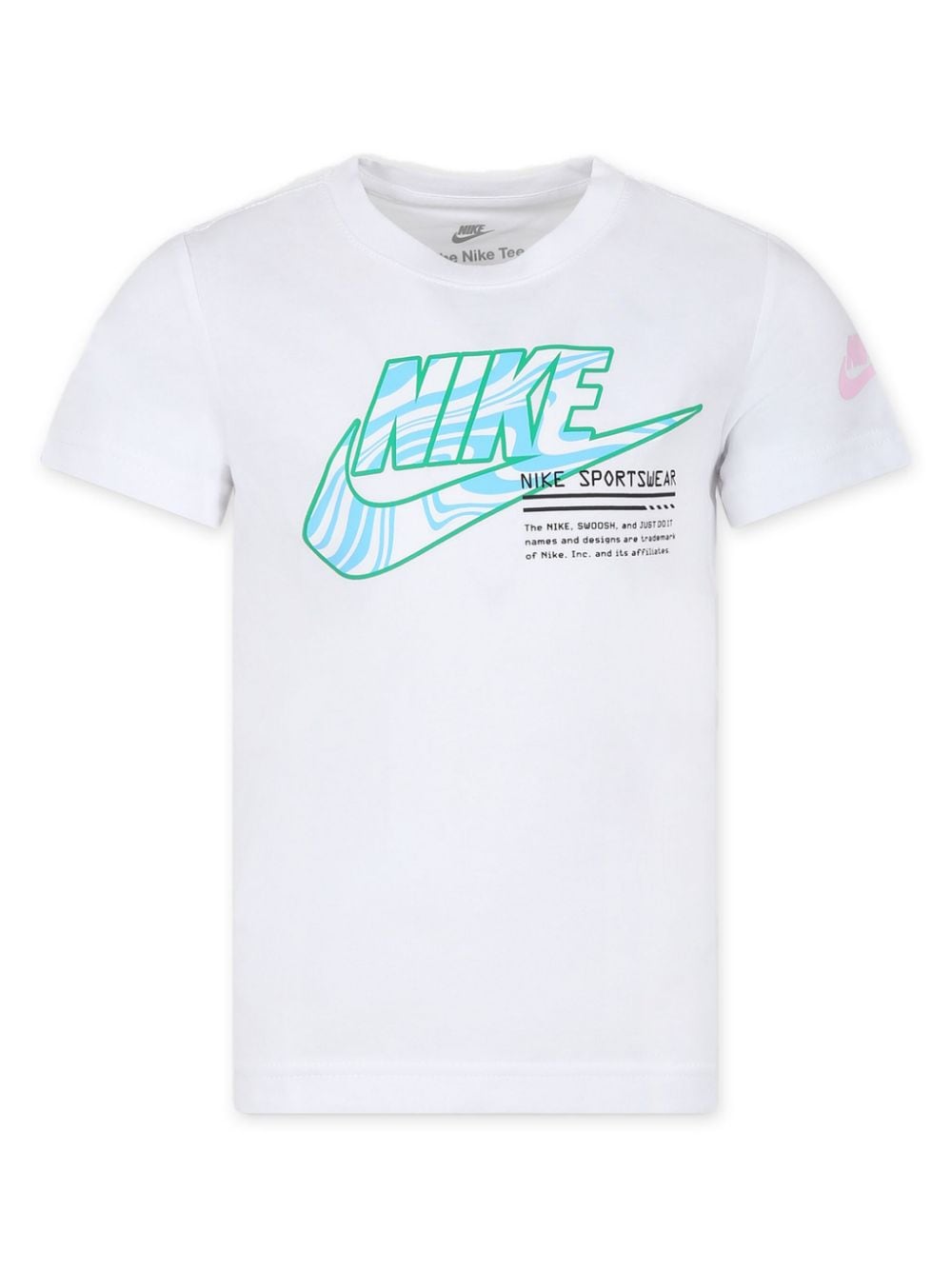 Nike Kids T-Shirt mit Logo-Print - Weiß von Nike Kids