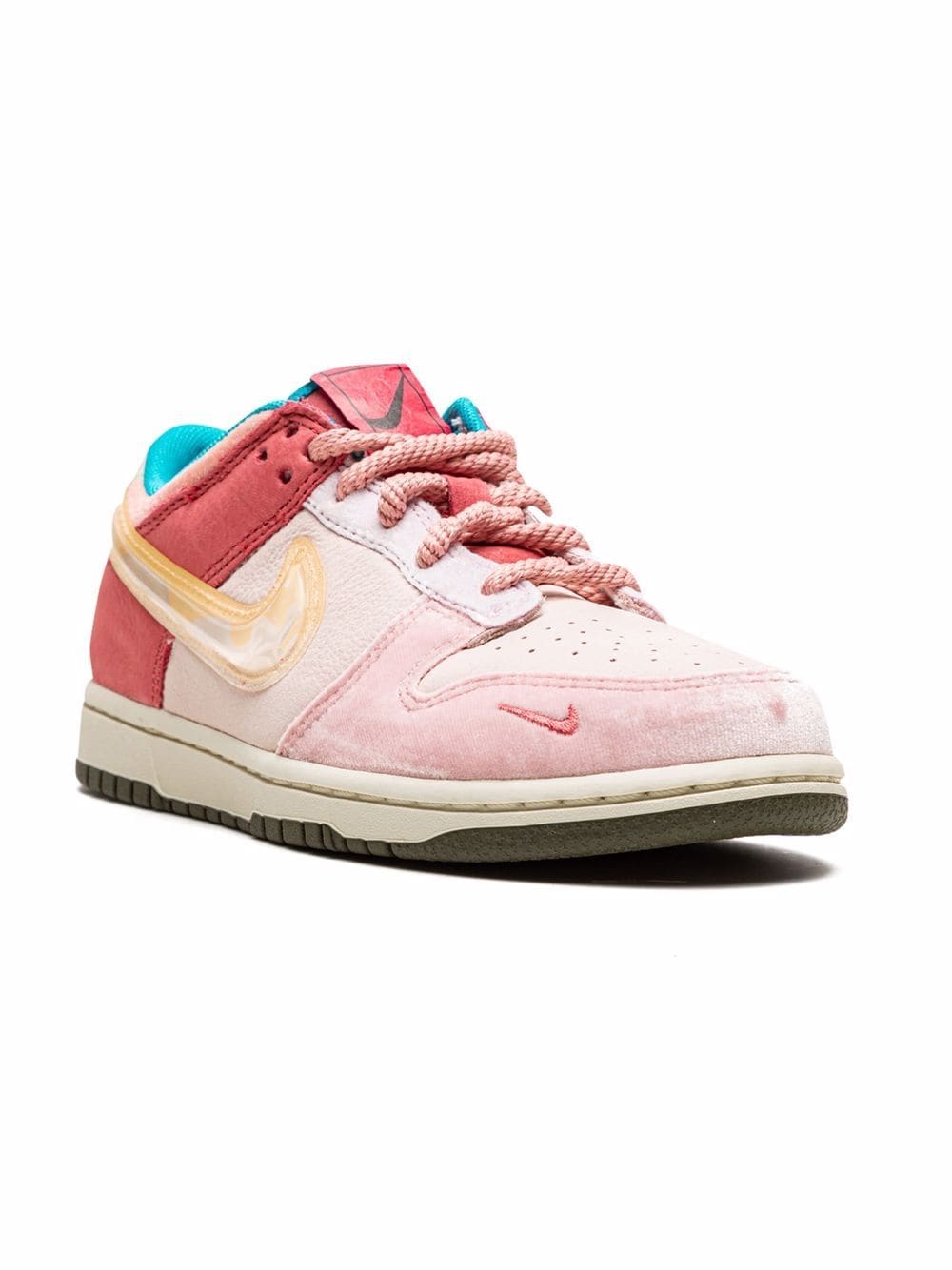 Nike Kids x Social Status Dunk Mid Sneakers - Rosa von Nike Kids