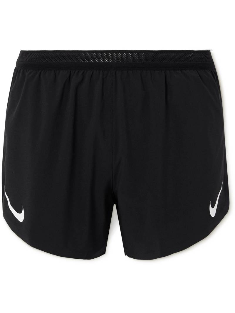 NIKE RUNNING - AeroSwift 4" Slim-Fit Dri-FIT ADV Shorts - Men - Black - M von NIKE RUNNING