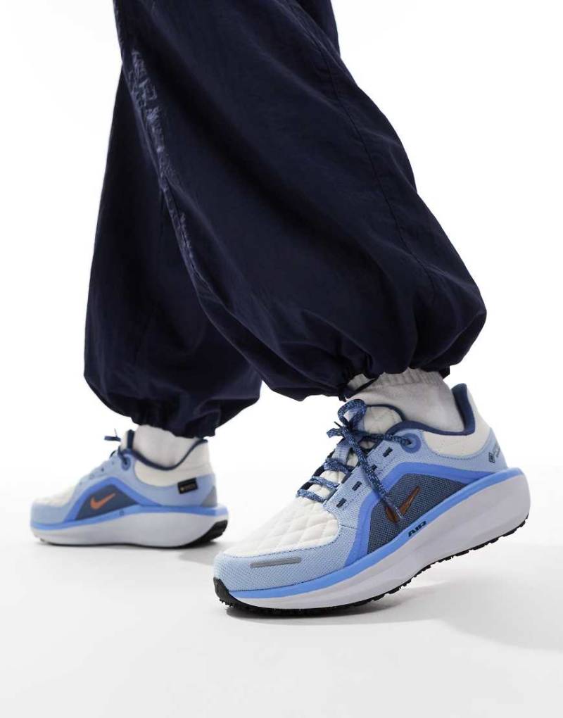 Nike Running - Air Winflo 11 Gore-Tex - Laufschuhe in Grau und Blau von Nike Running