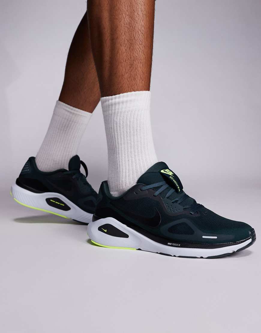 Nike Running - Structure 26 - Sneaker in Blau und Gelb von Nike Running