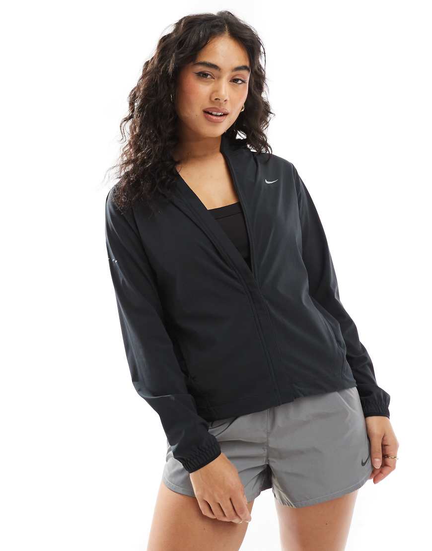 Nike Running - Swift - Wasserabweisende Jacke in Schwarz von Nike Running