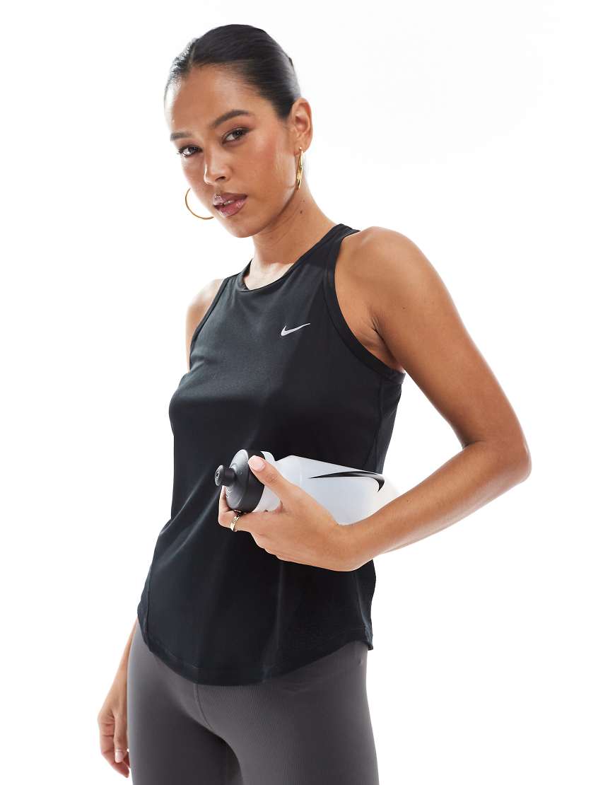 Nike Running - Tempo Dri-FIT - Trägertop in Schwarz Nike Running - Tempo Dri-FIT - Trägertop in Schwarz von Nike Running
