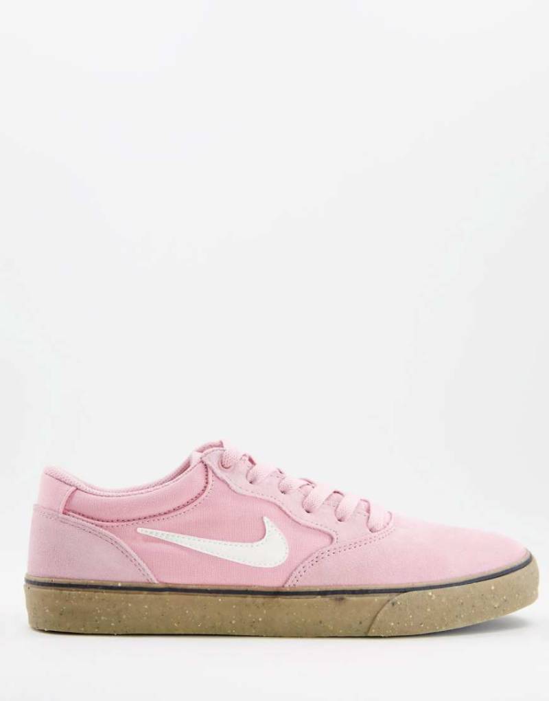 Nike - SB Chron 2 - Sneaker in Rosa mit Gummisohle von Nike SB