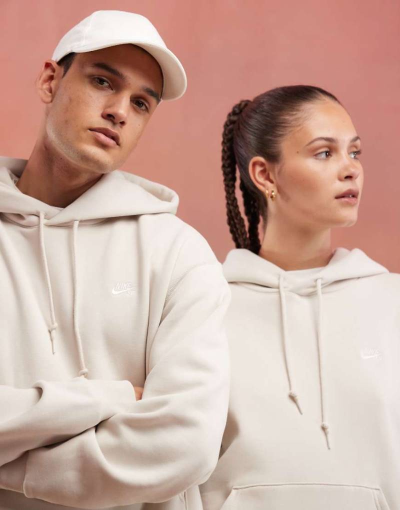 Nike SB - Essential - Kapuzenpullover in Segelweiß mit Logo von Nike SB
