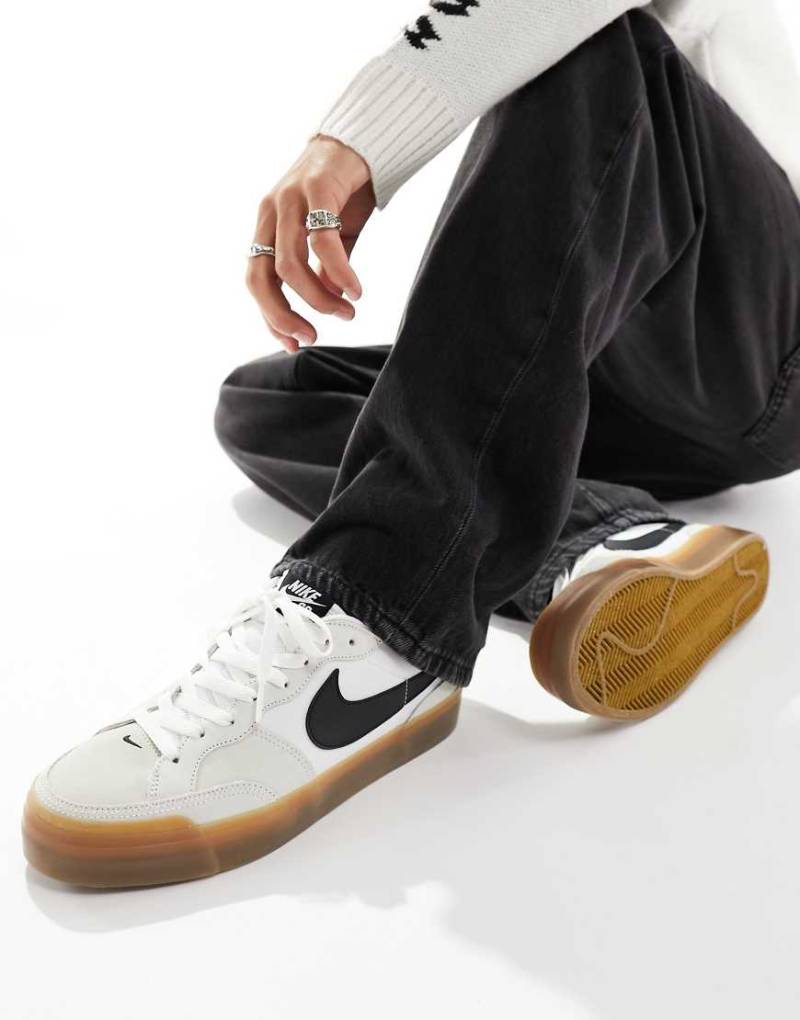 Nike SB - Zoom Pogo Plus - Sneaker in Weiß von Nike SB
