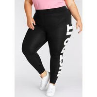 Große Größen: Leggings, schwarz, Gr.44/46-52/54 von Nike Sportswear