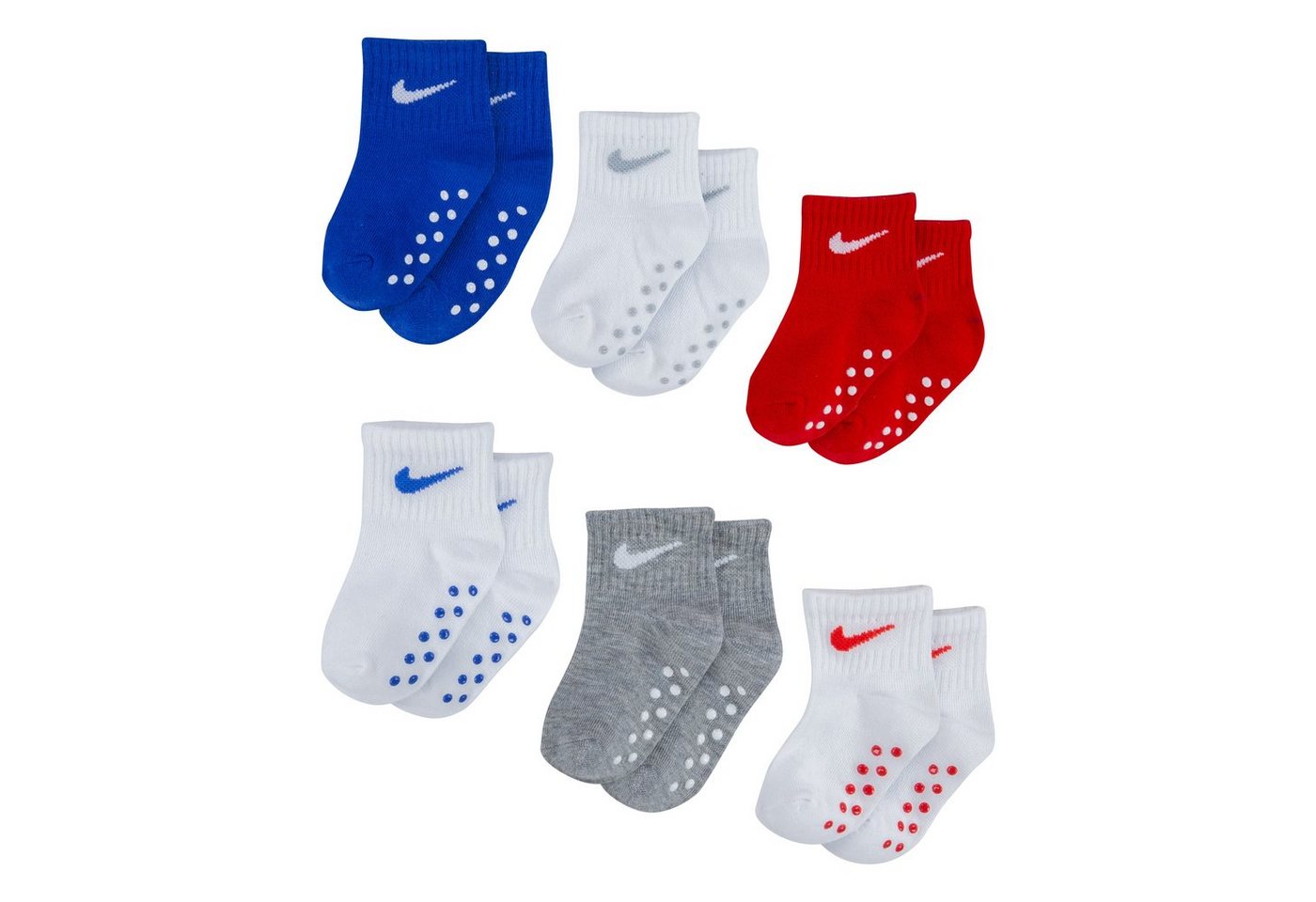 Nike Sportswear ABS-Socken POP COLOR GRIPPER INFANT/TODDLER AN (Set, 6-Paar) für Babys von Nike Sportswear