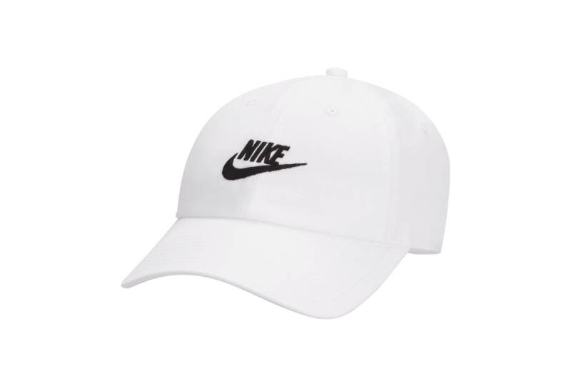 Nike Sportswear Baseball Cap U NK CLUB CAP U CB FUT WSH L klassischer Style, mit gesticktem Futura-Logo, aus Baumwoll-Twill von Nike Sportswear