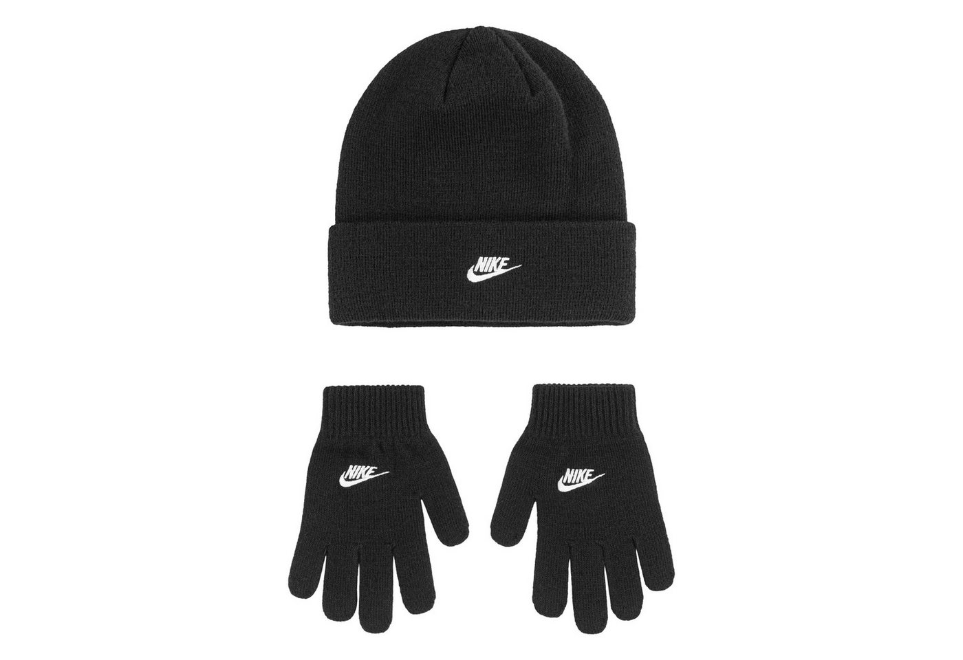 Nike Sportswear Beanie und Handschuhe Set NAN FUTURA BEANIE/GLOVE SET (Set, 2-St) für Kinder von Nike Sportswear