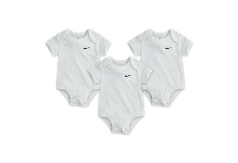 Nike Sportswear Body NKB 3PK SWOOSH BODYSUIT (Packung, 3-tlg) für Babys, dreiteiliges Set, aus Baumwolle und Polyester von Nike Sportswear