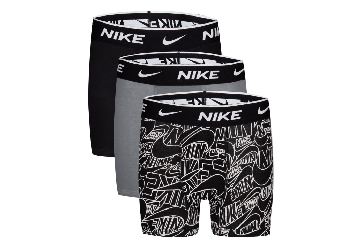 Nike Sportswear Boxershorts NHB PRINT E DAY CT STRCH 3P (3-St) für Kinder von Nike Sportswear
