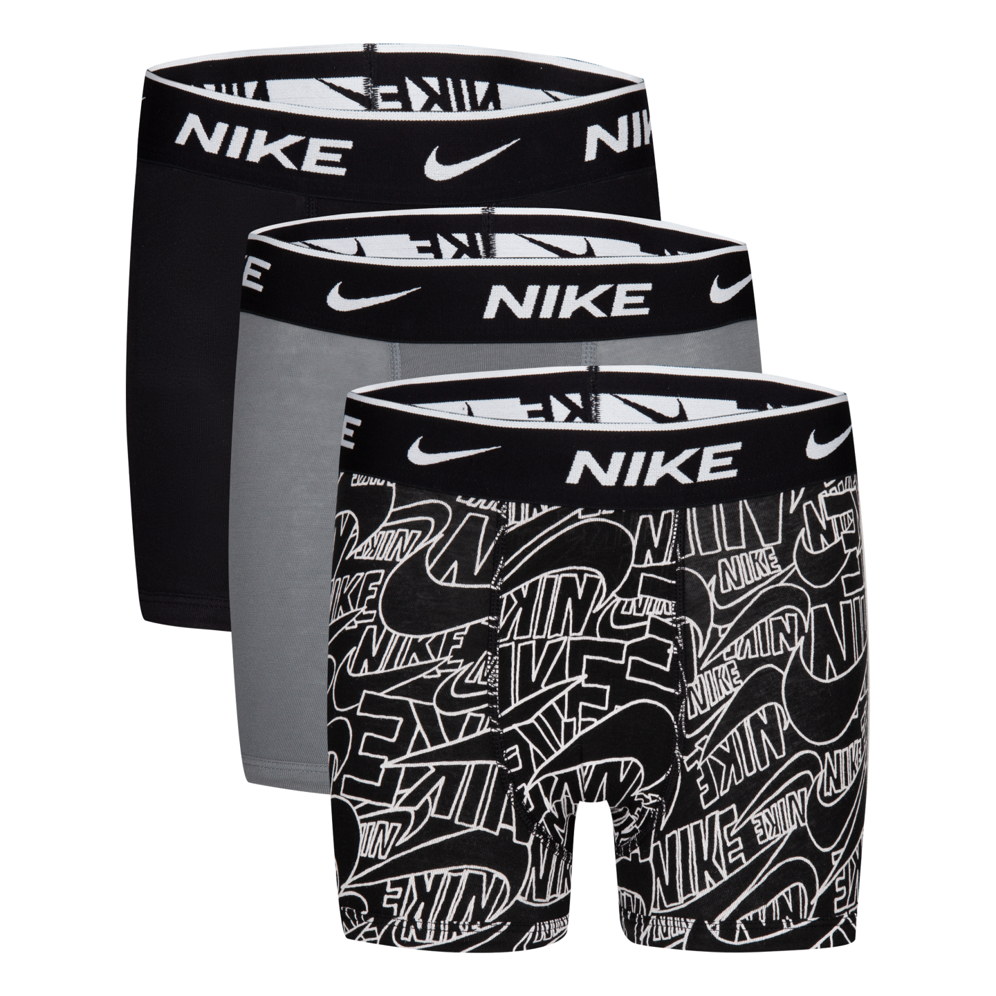 Nike Sportswear Boxershorts "NHB PRINT E DAY CT STRCH 3P" 3 Stk. tlg., für Kinder von Nike Sportswear