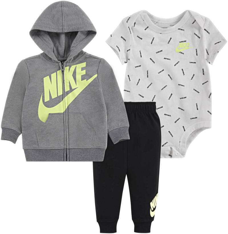 Nike Sportswear Erstausstattungspaket "JDI TOSS 3PC FZ PANT SET" Set, 3 für Babys von Nike Sportswear