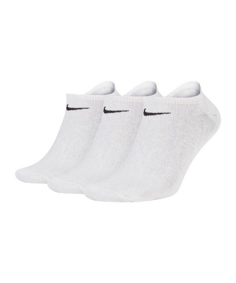 Nike Sportswear Freizeitsocken Nike Sportswear 3er Pack Socken Füsslinge Sneaker Baumwolle von Nike Sportswear