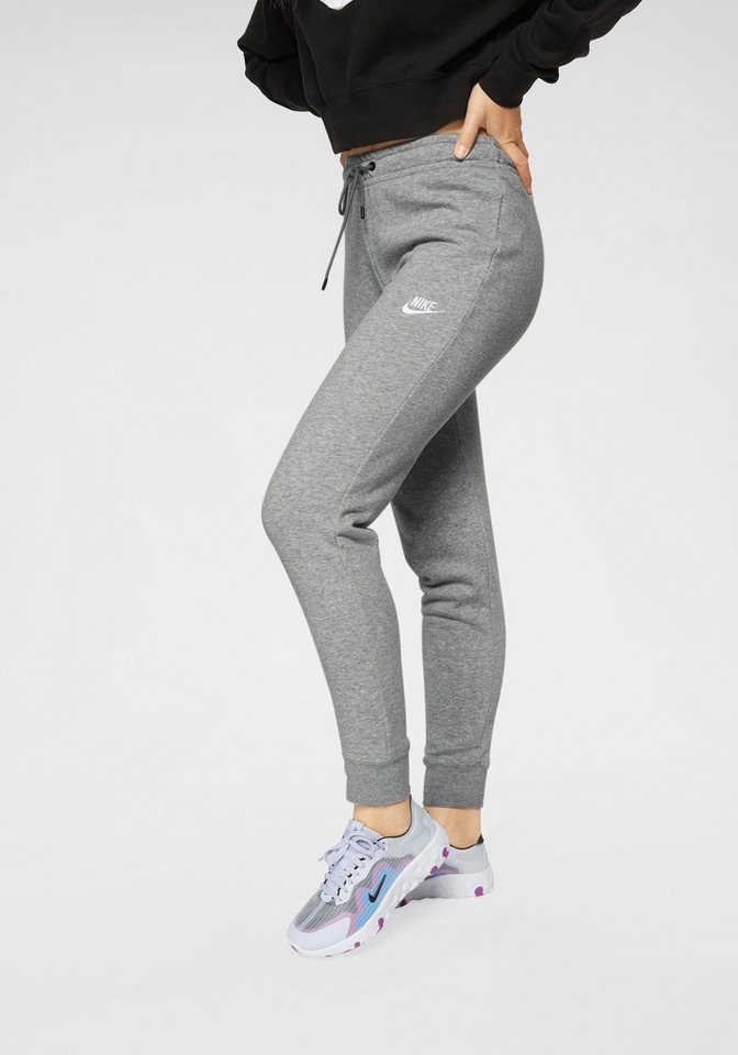 Nike Sportswear Jogginghose ESSENTIAL WOMENS MID-RISE FLEECE PANT von Nike Sportswear