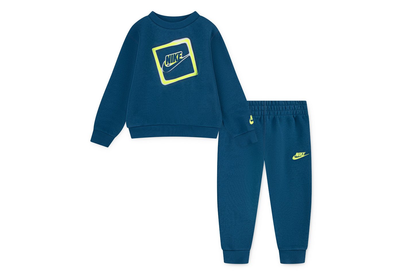 Nike Sportswear Jogginganzug NKB B NSW GWM LT WT FLC CREW S (2-tlg), für Kinder von Nike Sportswear