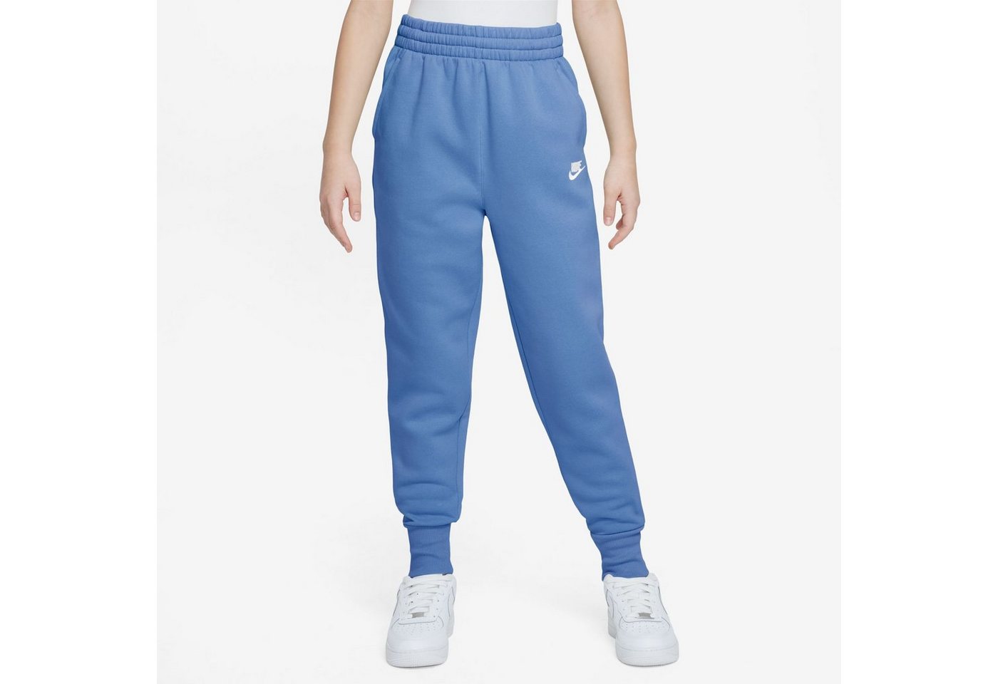 Nike Sportswear Jogginghose CLUB FLEECE BIG KIDS' (GIRLS) HIGH-WAISTED FITTED PANTS von Nike Sportswear