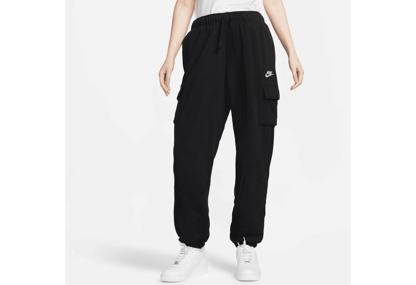 Nike Sportswear Jogginghose Club Fleece Women's Mid-Rise Oversized Cargo Sweatpants von Nike Sportswear