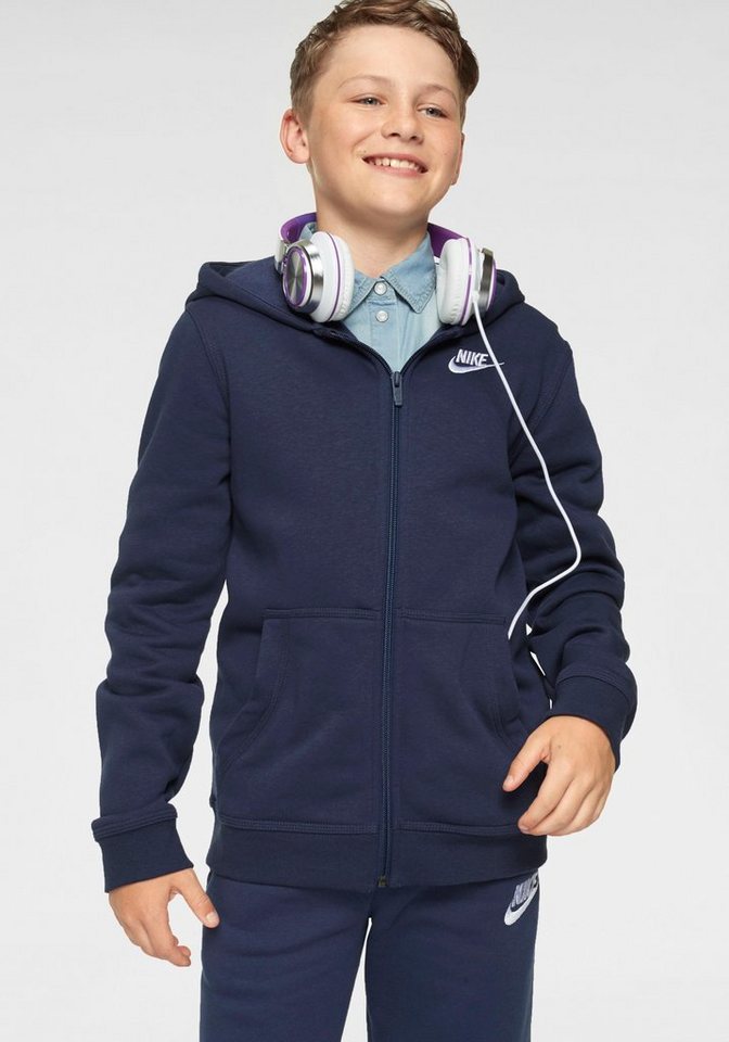 Nike Sportswear Kapuzensweatjacke NSW HOODIE FZ CLUB - für Kinder von Nike Sportswear