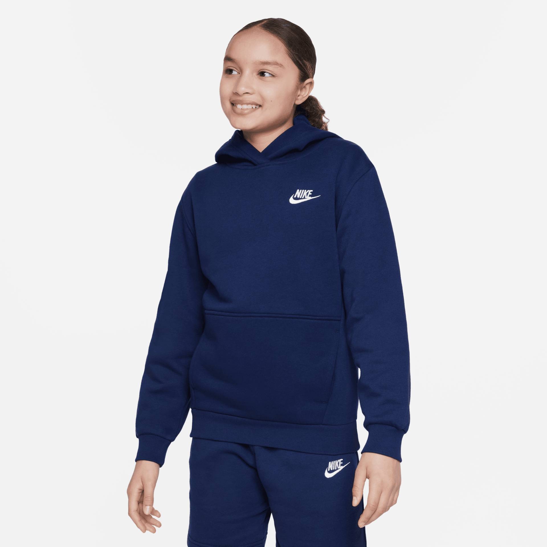 Nike Sportswear Kapuzensweatshirt "CLUB FLEECE BIG KIDS PULLOVER HOODIE" von Nike Sportswear