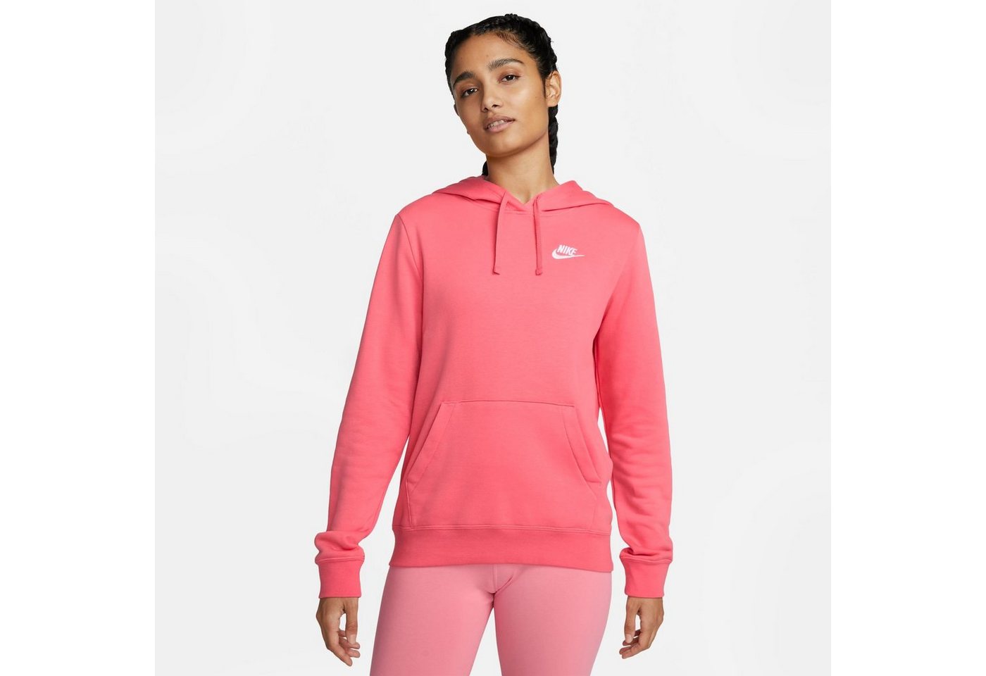 Nike Sportswear Kapuzensweatshirt CLUB FLEECE WOMEN'S PULLOVER HOODIE von Nike Sportswear