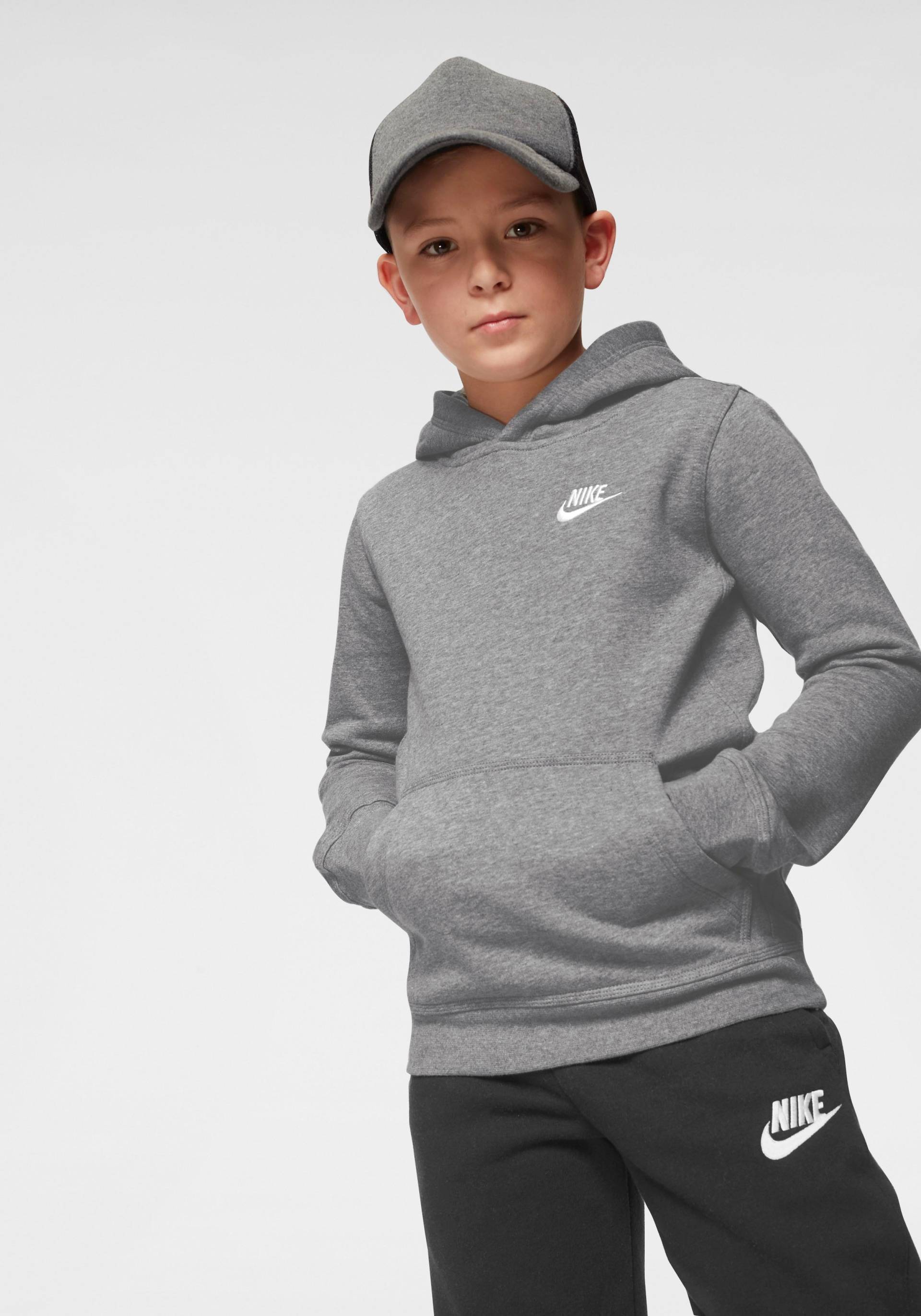 Nike Sportswear Kapuzensweatshirt "Club Big Kids Pullover Hoodie" von Nike Sportswear