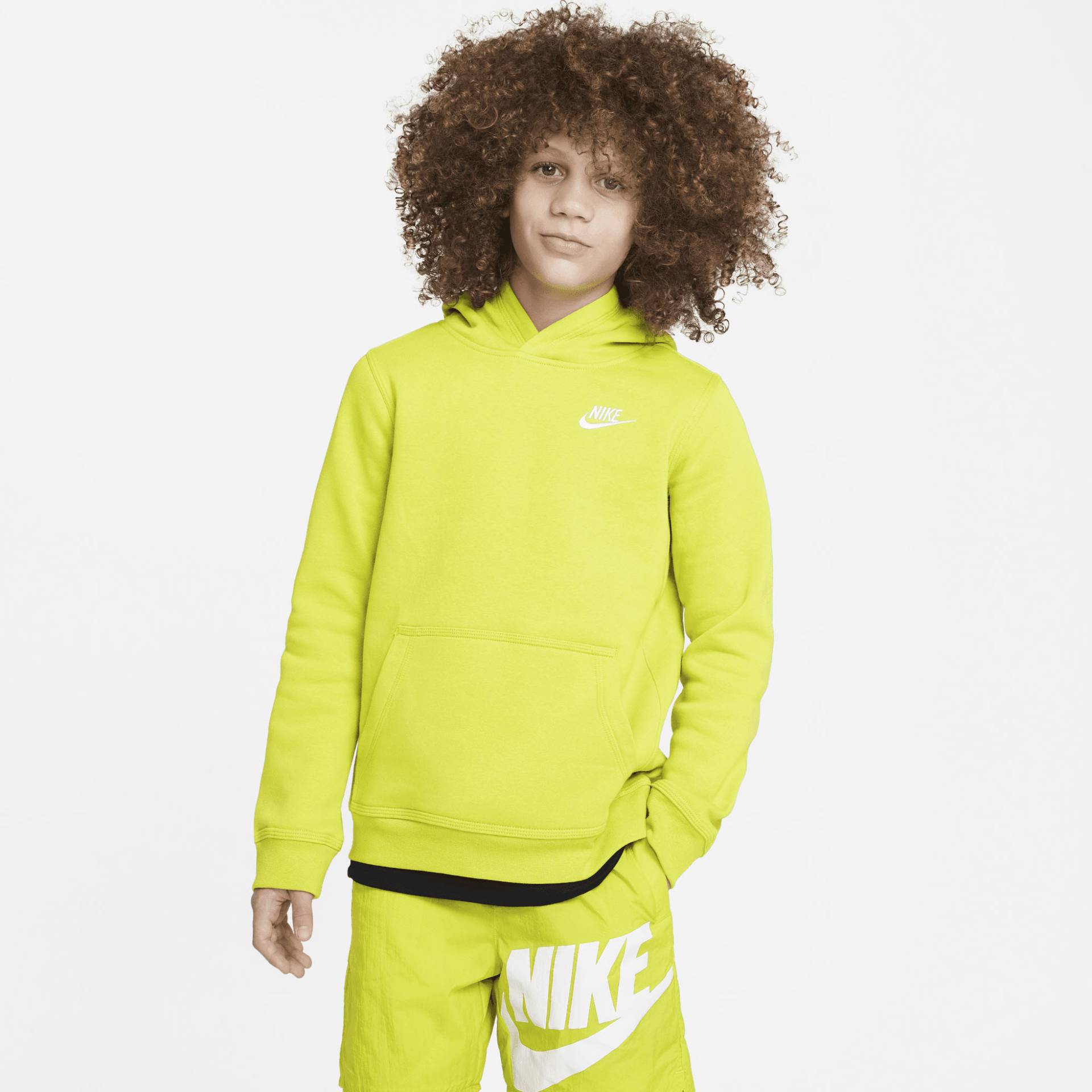 Nike Sportswear Kapuzensweatshirt "Club Big Kids Pullover Hoodie" von Nike Sportswear