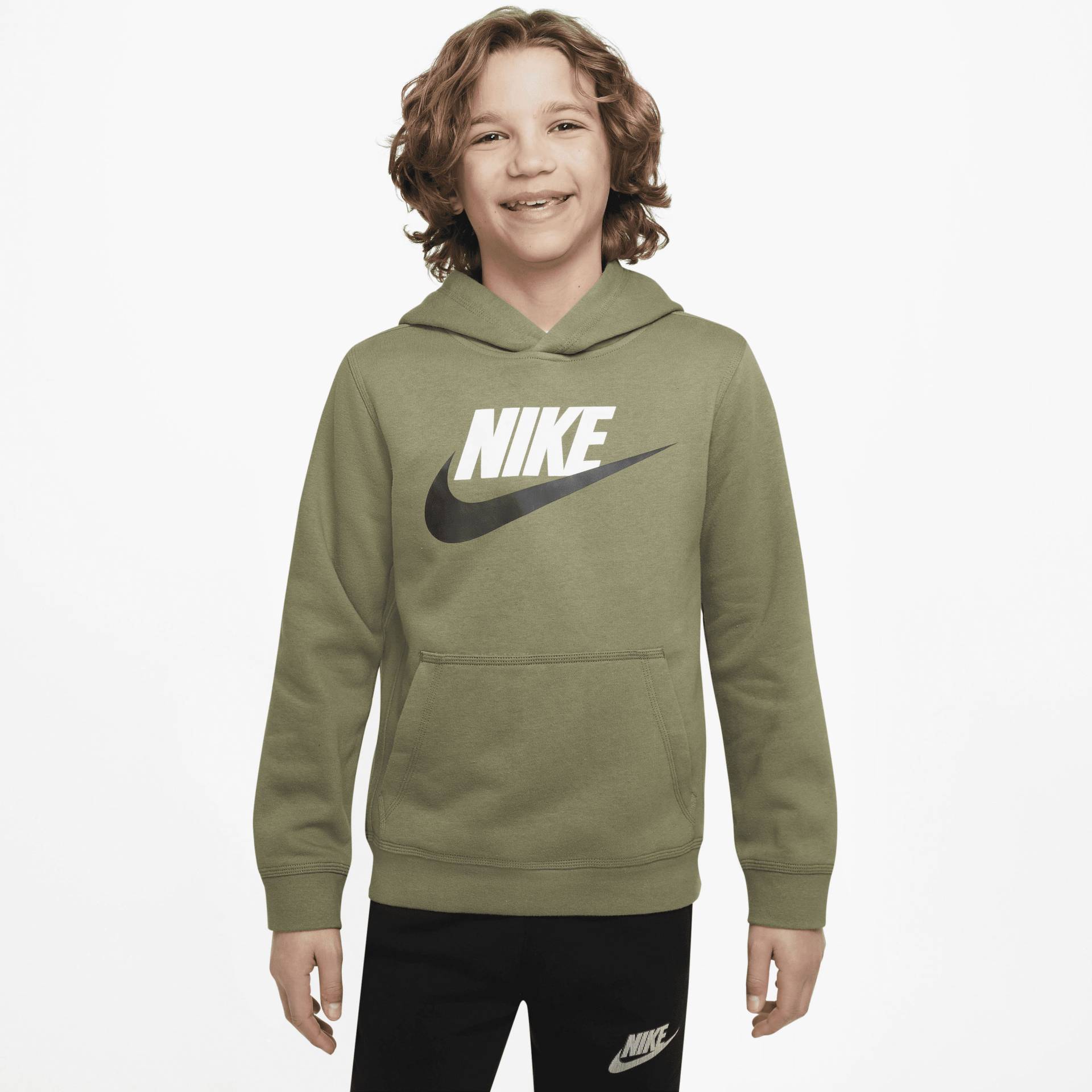 Nike Sportswear Kapuzensweatshirt "Club Fleece Big Kids Pullover Hoodie" von Nike Sportswear