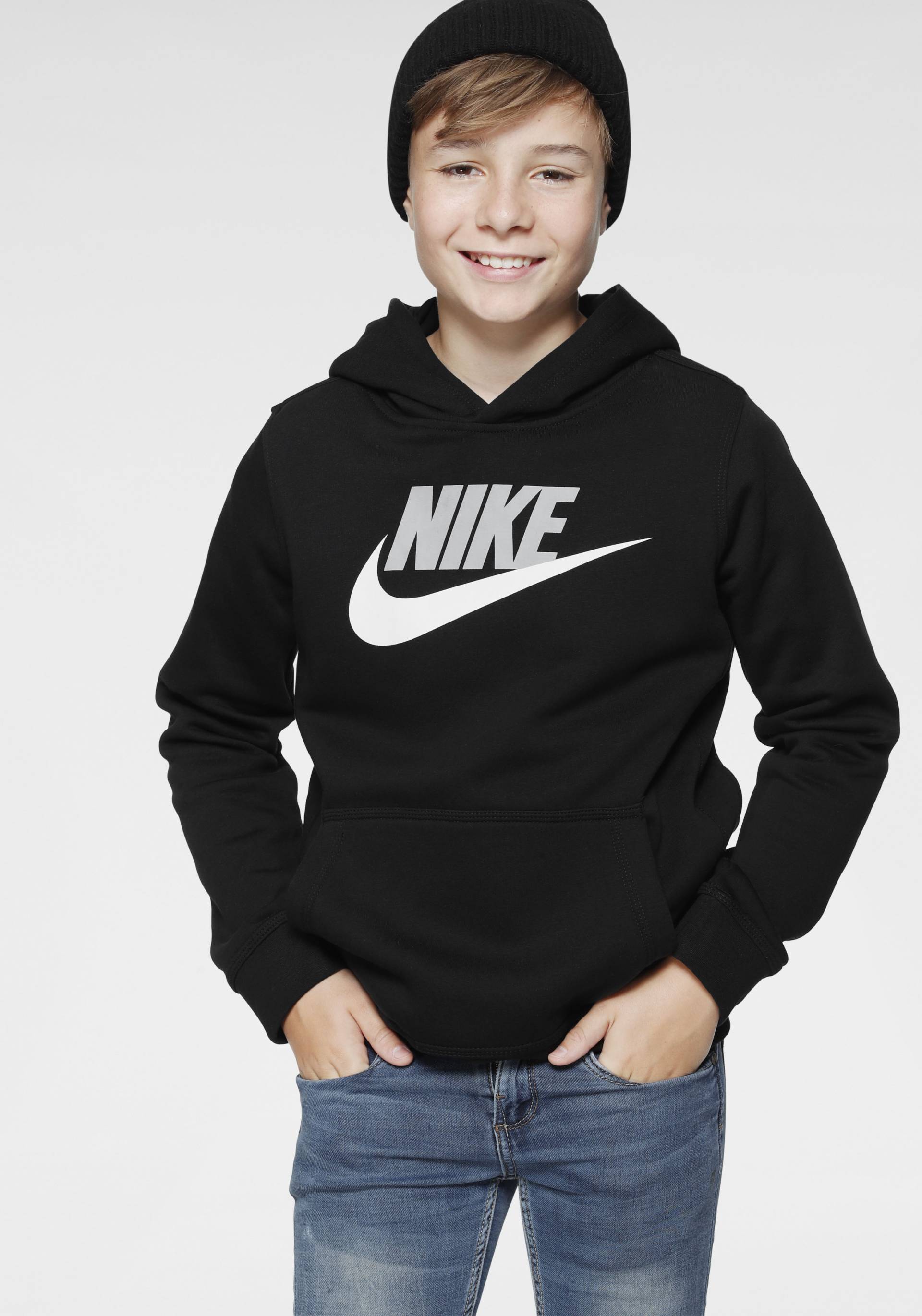 Nike Sportswear Kapuzensweatshirt "Club Fleece Big Kids Pullover Hoodie" von Nike Sportswear