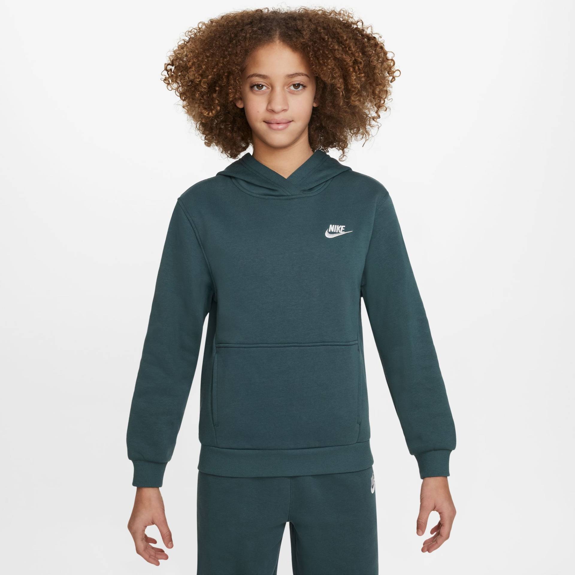 Nike Sportswear Kapuzensweatshirt "Nike Sportswear Club Fleece Big Kids Pullover Hoodie" von Nike Sportswear