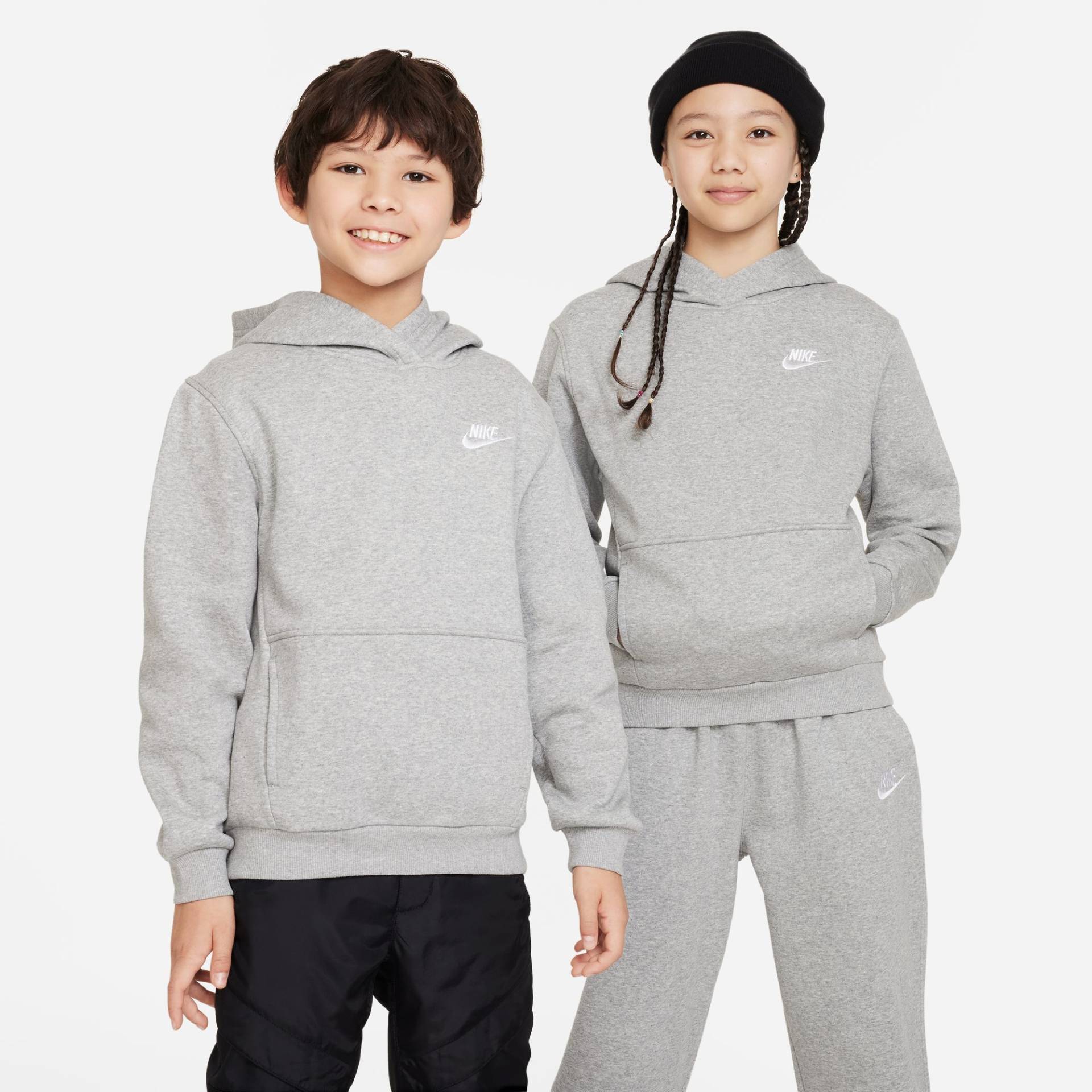Nike Sportswear Kapuzensweatshirt "Nike Sportswear Club Fleece Big Kids Pullover Hoodie" von Nike Sportswear